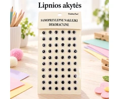 lipnios dekoratyvinės akytės rankdarbiams