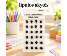 lipnios dekoratyvinės akytės rankdarbiams
