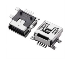 Lituojamas Lizdas Mini USB SMD 5 Pin