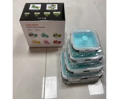 Maisto dėžučių rinkinys (Lunchbox) – 4 vnt.