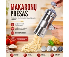 Makaronų gaminimo mašina/presas