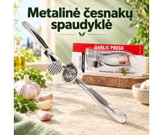 Metalinė česnakų spaudyklė