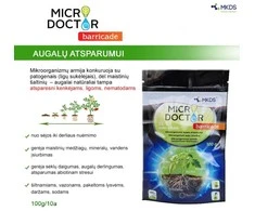 Microdoctor barricade mikroorganizmai AUGALŲ ATSPARUMUI, 100 g