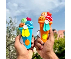Mini rankinis ventiliatorius vaikams „Ledai“