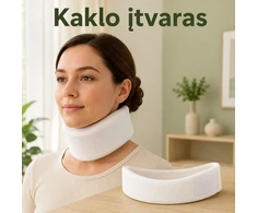 Minkštas kaklo įtvaras