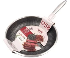 Nerūdijančio plieno keptuvė OSFE 316, 28 cm