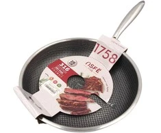 Nerūdijančio plieno keptuvė OSFE 316, 30 cm