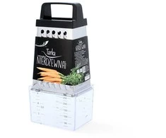 Nerūdijančio plieno keturpusė tarka su indeliu, 20 cm