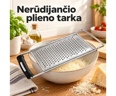Nerūdijančio plieno vaisių ir daržovių tarka