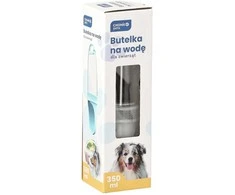 Nešiojamas vandens buteliukas–girdykla šuniui 350 ml
