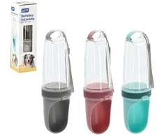 Nešiojamas vandens buteliukas–girdykla šuniui 350 ml