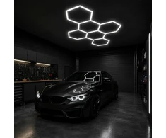 Lubinis šviestuvas ZD211B LED lempa 5 šešiakampiai 234x325cm