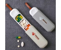 Patogi tablečių dėžutė