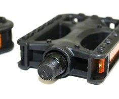 ATL Dviračio pedalai su atšvaitais, 14 mm, juodi