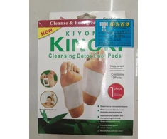 Pėdų pleistrai su aukso folija „Kinori“, 10 vnt.