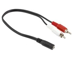 Hertz Perėjimas 3.5mm - RCA