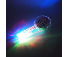 Plastikinės šukos su LED