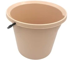 Plastikinis kibiras su rankena 10L