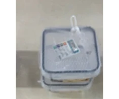 Plastikinių maisto laikymo indų rinkinys su dangčiais (2 vnt.) TR2358F