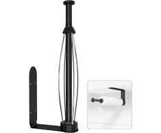 ATL Popierinių rankšluosčių laikiklis AG883B, plieno, 32,5 cm, juodas