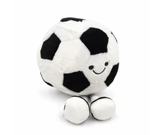 Pliušinis futbolo kamuolys su kojytėmis