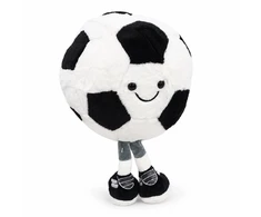 Pliušinis futbolo kamuolys su kojytėmis