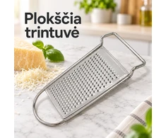 Plokščia virtuvinė tarka su rankena