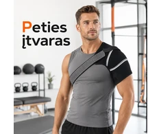 Reguliuojamas peties įtvaras „Shoulder Support“ 8738