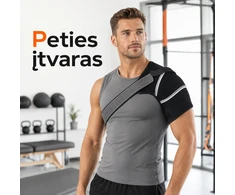 Reguliuojamas peties įtvaras „Shoulder Support“ 8738