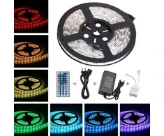 RGB LED juosta 5M 16 spalvų