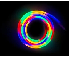 RGB LED šviesos juosta 10 m – lanksti