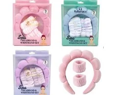"Splish Splash“ SPA rinkinys: galvos lankelis + 2 riešinės