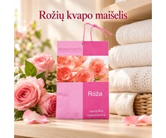 rožių kvapo maišelis „Aroma family“