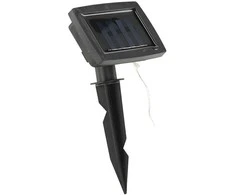 Saulės energija maitinama LED girlianda, 35 LED, 4 m, šilta balta