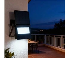 Saulės energija maitinama LED lempa su judesio jutikliu, 45 LED