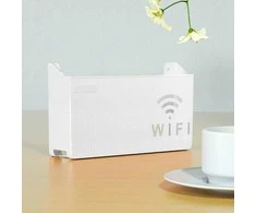 Aptel Sieninė lentyna Wi-Fi maršrutizatoriui (Balta)