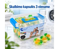 Skalbinių kvapniosios kapsulės (Laundry Beads) 60 vnt.