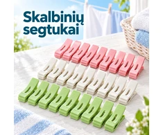 Skalbinių segtukai 24 vnt. TR2368