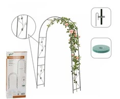 Sodo pergola su dekoracijomis 114 × 37 × 230 cm