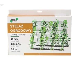 Sodo stelažas su tinklu 1,2 m (1,8 x 2,7 m)