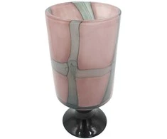 Stiklinė dekoratyvinė vaza, 14×30 cm