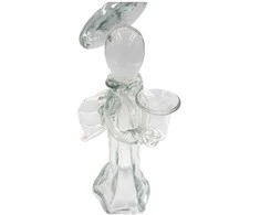 Stiklinė figūrėlė – angelas, 14x13x34 cm