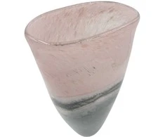 Stiklinė vaza – 17×11×37 cm | Forma Lumo kolekcija