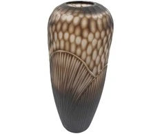 Stiklinė vaza „Forma Lumo“, 15 × 15 × 43 cm