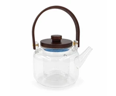 Stiklinis arbatinukas su dangteliu 1000 ml