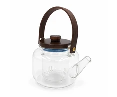 Stiklinis arbatinukas su dangteliu 1000 ml