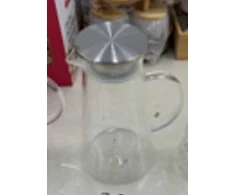Stiklinis ąsotis su metaliniu dangteliu 1800 ml TR2336B