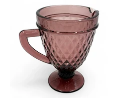 Stiklinis ąsotis "Violetinė"