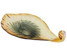 Stiklinis dekoratyvinis indas, 54×28×13 cm