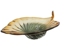 Stiklinis dekoratyvinis indas, 54×28×13 cm